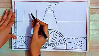 Mo Swapna Ra Odisha 2036 Drawing | My Dream Odisha 2036 | Vision Odisha @2036 | Viksit Bharat @2047