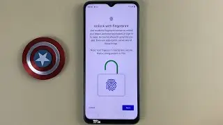 How to set pattern, fingerprint, face password on Realme C35 Android 11