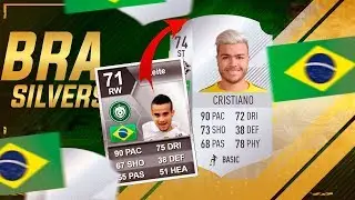 PLANTILLA BRASILVERS !!! DE 2012 A 2017 CON EL PLATA MAS CARO DE FIFA 18