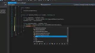 Text or password encryption using MD5 hashing in C#