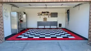 Classic Swisstrax Ribtrax Checkered Design | FLEXICO | Swisstrax Modular Flooring Tile