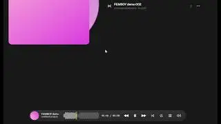 FEMBOY (demo) - Joshua Raw - CD exclusive track