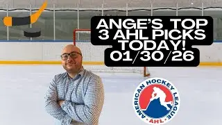 AHL Hockey Predictions Today! 01/30/26 FREE PICKS