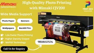 CJV200 | Print & Cut Printer - Amazing Large #Photo #Prints #mimaki #ecosolvent #printer #studio 