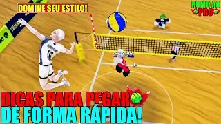 APRENDA A PEGAR PROFISSIONAL DE FORMA R&Aacute;PIDA! DOMINE SEU ESTILO NO VOLLEYBALL LEGENS!  RUMO AO PRO!