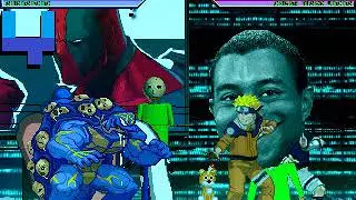 MUGEN Request: Team Jinmen Vs Team Naruto (4v4 Simul)