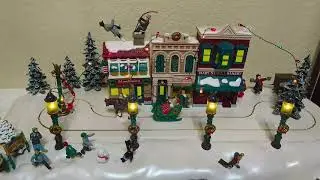 The magic of Mainstreet animated Christmas scene