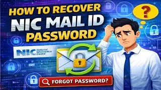 NIC Mail Password भूल गए? | NIC Email Password Reset Step by Step (Hindi)