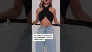 How to wear a Wrap top💜