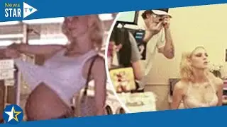 Nicola Peltz poses in a prosthetic baby bump and pink babydoll 939367