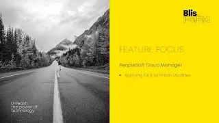 Feature Focus: Apply Critical Patch Updates (CPU) with PeopleSoft Cloud Manager