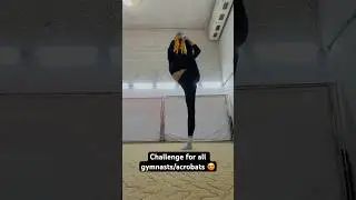 Hoodie challenge / gymnastics challenge / Lera the gymnast #gymnast #challenge #split