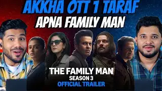 The Family Man S3 Trailer Reaction | Manoj Bajpayee is Back! | Raj & DK | Jaideep Ahlawat