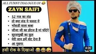 Zayn Saifi All Funny Dialogue  Compilation |😂😂 #Round2hell