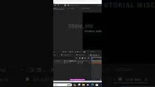 create 3d glowing text rotation effect in after effects 