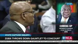 Zuma throws down gauntlet to concourt