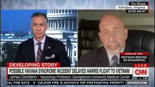 CNN Interviews Top Neurologist Dr. James Giordano Over Havana Syndrome