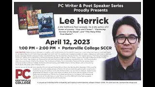 LEE HERRICK   PC WRITER AND POET SPEAKER SERIES