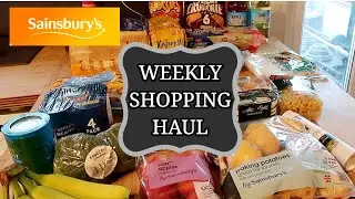 SAINSBURY'S HALF TERM GROCERY HAUL