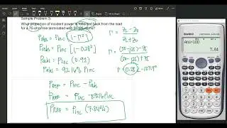Transmission Line Parameters, Losses, and Matching - Sample Problems