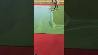 Tennis court painting!