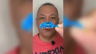 👂ASMR SOUR PATCH KIDS CHEWS CANDY BLUE RASPBERRY FLAVOR EATING SOUNDS👂ORIGINAL LENGTH👂#shorts #asmr 