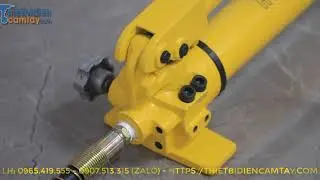 Hướng dẫn sử dụng k&iacute;ch thủy lực rỗng t&acirc;m