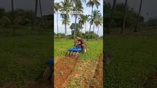 VST 22 Hp mini Tractor. (Mini harrow disc) #farmer #tractor #agriculture