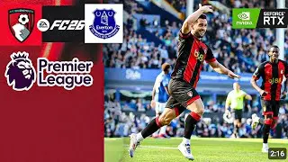 BOURNEMOUTH vs EVERTON: Premier League 25/26 HIGHLIGHTS FC 26 PC MOD 4K