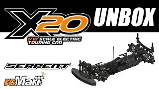 Serpent Medius X20 MID Aluminum 1/10 Touring Car Kit EP 400034 Unbox!