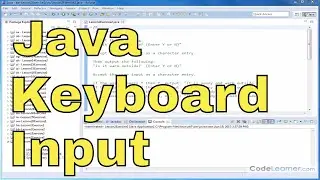 Learn Java - Exercise 02y - Read Keyboard Characters