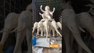 Sri Saraswati Arts Mumbai Ganesh Making 2023 | Big Ganpati Making 2023 #shorts #shortvideo #trending