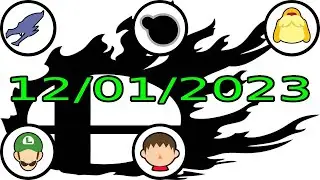 (-,-) 12/01/2023, Ectro (Ridley, Mr. Game & Watch, Isabelle, Villager, Luigi) Vs. Holly (Many), SSBU