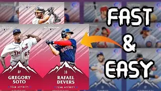 How to Complete EVERY Team Affinity 3 Program Fast and Cheap! MLB The Show 21