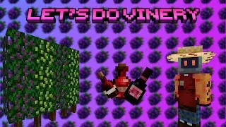 Готовим вино в майнкрафте | Let's do Winery | Обзор модов №3