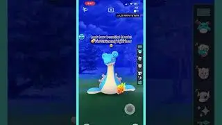Catching a Perfect Lapras On Pokemon Go #pokemongo #pokemongoshorts
