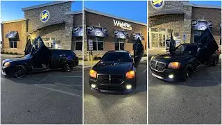 Quick Walk Around My 2006 Dodge Magnum R/T With Vertical  Doors 🔥🦇(My Project Car)
