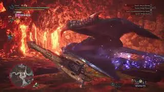 Monster Hunter World - AT Lunastra Charge Blade solo 04'30