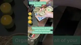 Daily Money Drawing Practice! 💰✨#moneymagick #witch #witchcraft #spells #moneyspells #moneyhoney