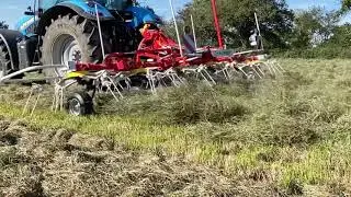 Landini Tractor & Pottinger Tedder
