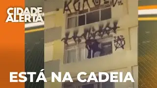 Está na cadeia um dos maiores pichadores de Curitiba