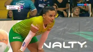 Natinha | Beautiful and Talented Volleyball Libero (HD)