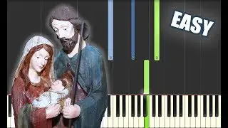 What Child Is This | EASY PIANO TUTORIAL + SHEET MUSIC by Betacustic
