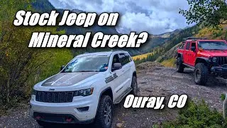 Engineer Pass, Mineral Creek, Jeep Grand Cherokee WK2, Ouray Colorado offroad