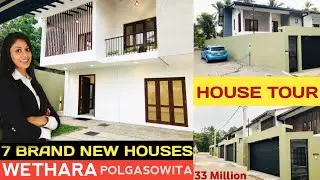 SOLD | 7 BRAND NEW LUXURY VILLAS FOR SALE at Wethara Polgasowita | Sri Lanka 🇱🇰 | House Tour