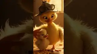 duck and her mother spending time #duck #batakh #cartoon #cute #love