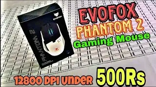 EvoFox Phantom 2 Gaming Mouse Review and Unboxing #2025 | #gamingmosue #under500rs