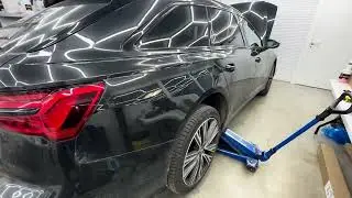 Audi A6 C8 SCR ECU Location 