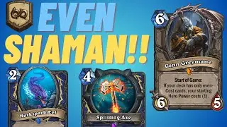 Even Shaman is INSANE in Wild format!! - Hearthstone - Festival of Legends