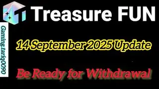 Treasure NFT Today Update |Treasure NFT full Detail about withdrawal |New update Treasure Fun (NFT)